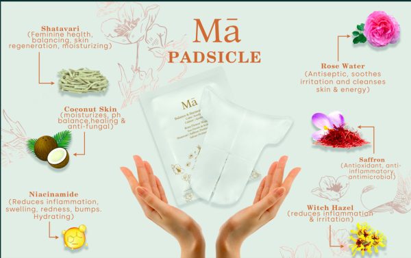 Mā Balance & Harmony Padsicle Intimate Mask 4 Pack/Singles - Image 2